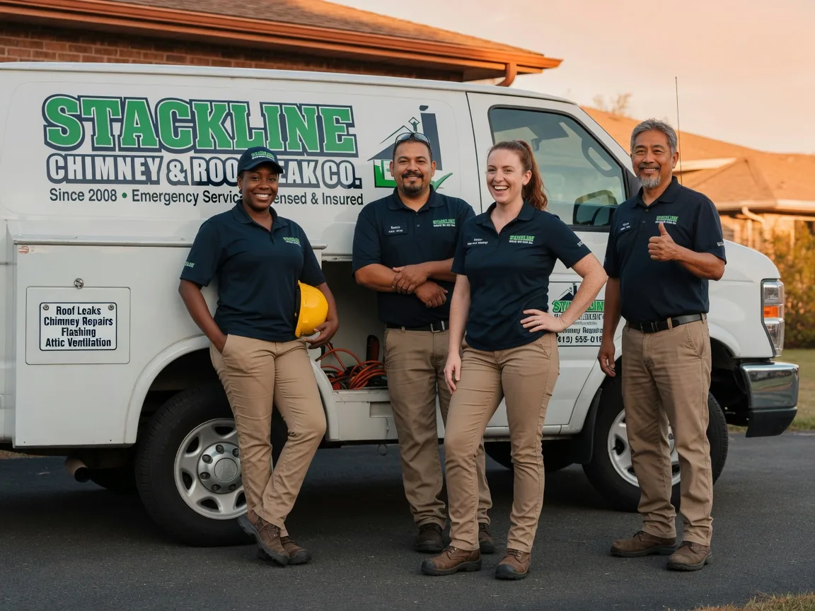 Chimney flashing repair company in Lake View, NY